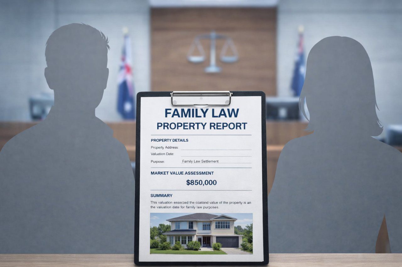Family law property valuations Central Coast